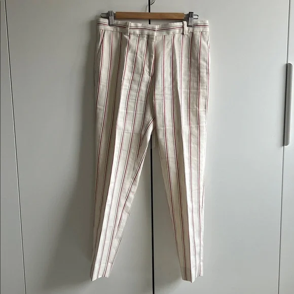 Sandro Striped Cream Blazer & Pants Set, 36 - Picture 7 of 15